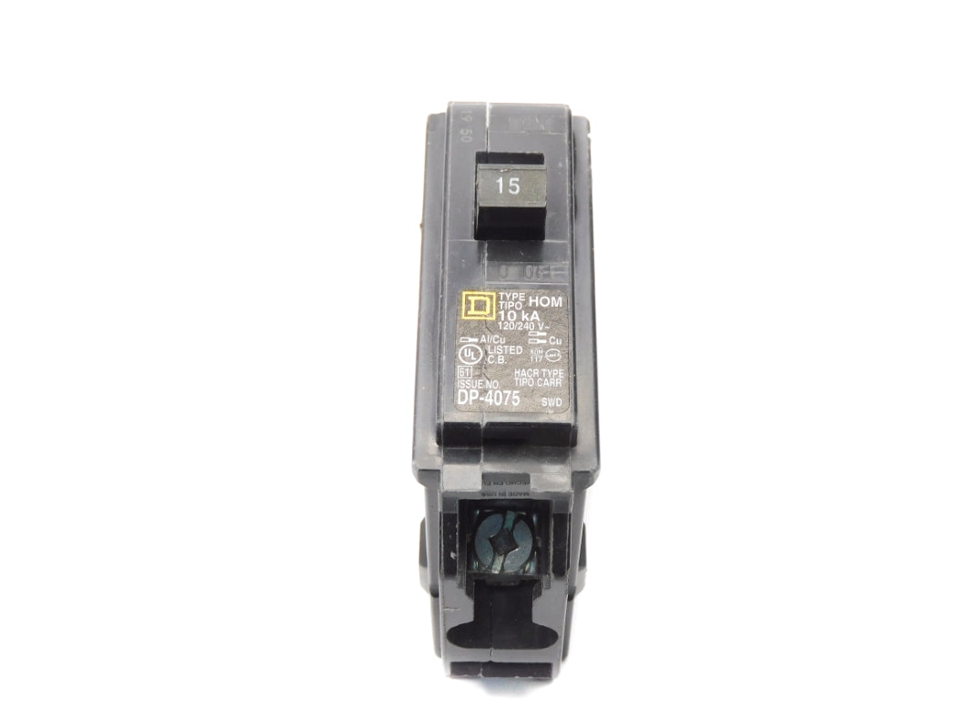 SQUARE D HOM115 15A 120/240V UNMP