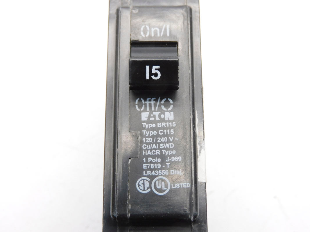 EATON BR115 15A 120/240V UNMP