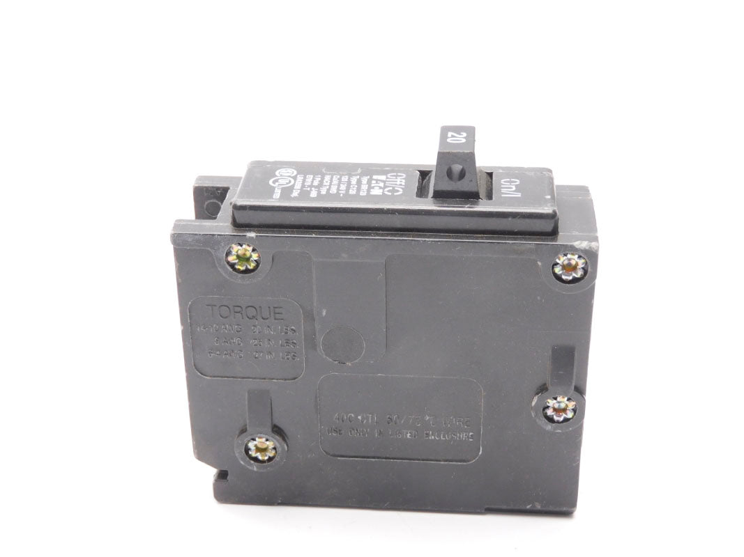 EATON BR120 20A  120/240V UNMP