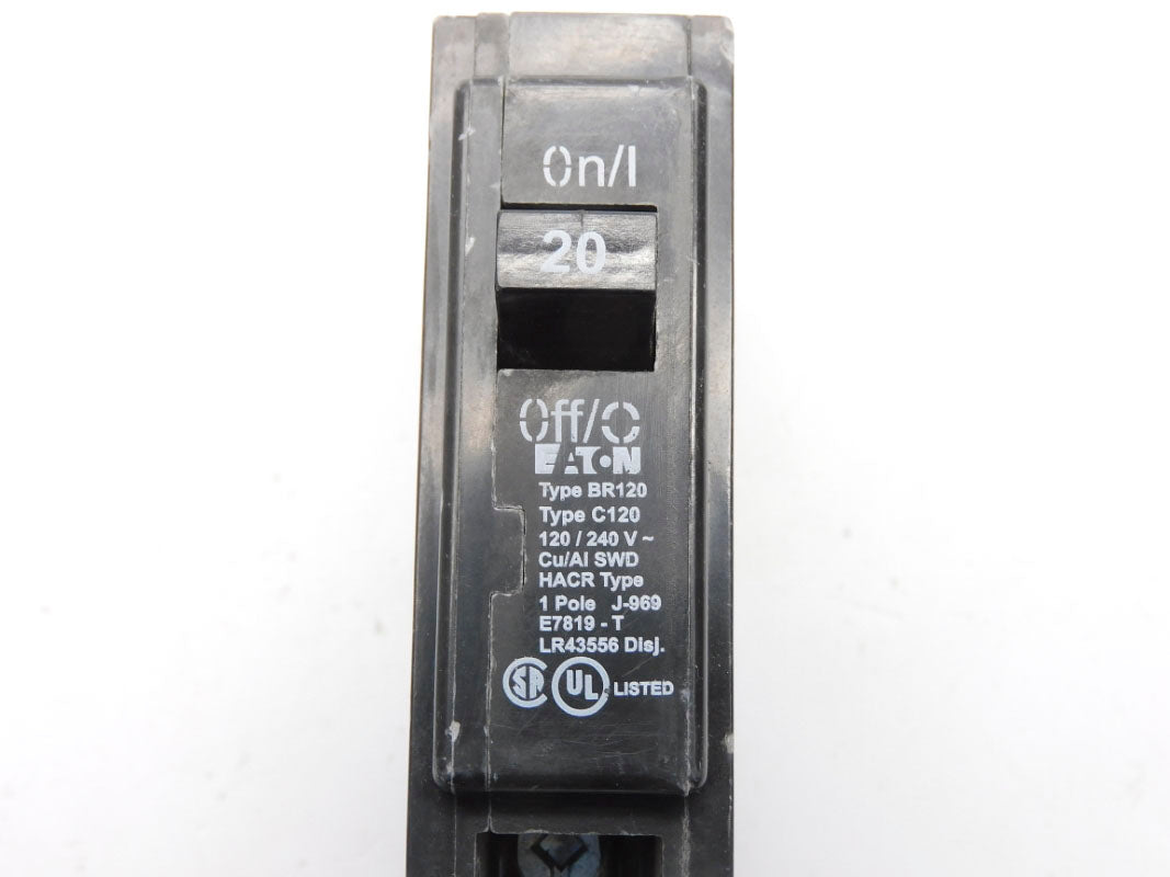 EATON BR120 20A  120/240V UNMP