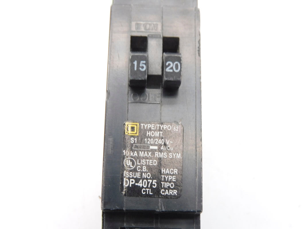 SQUARE D HOMT1520 15-20A 120/240V UNMP