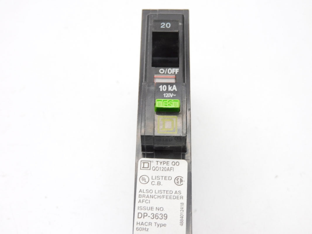 SQUARE D QO120AFIC 20A 120V NSNP