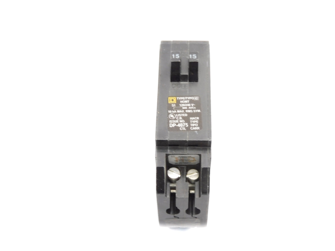 SQUARE D HOMT1515 15-15A 120/240V UNMP