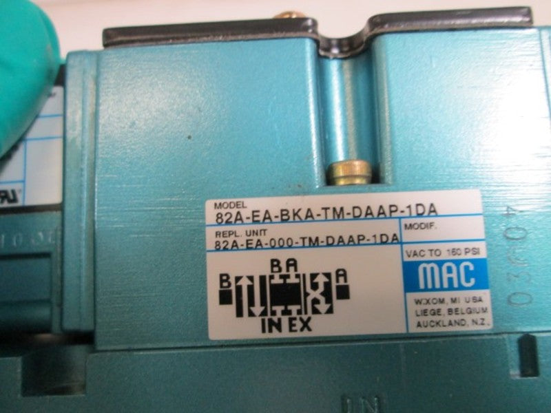 MAC VALVE 82A-EA-BKA-TM-DAAP-1DA *NEW NO BOX*