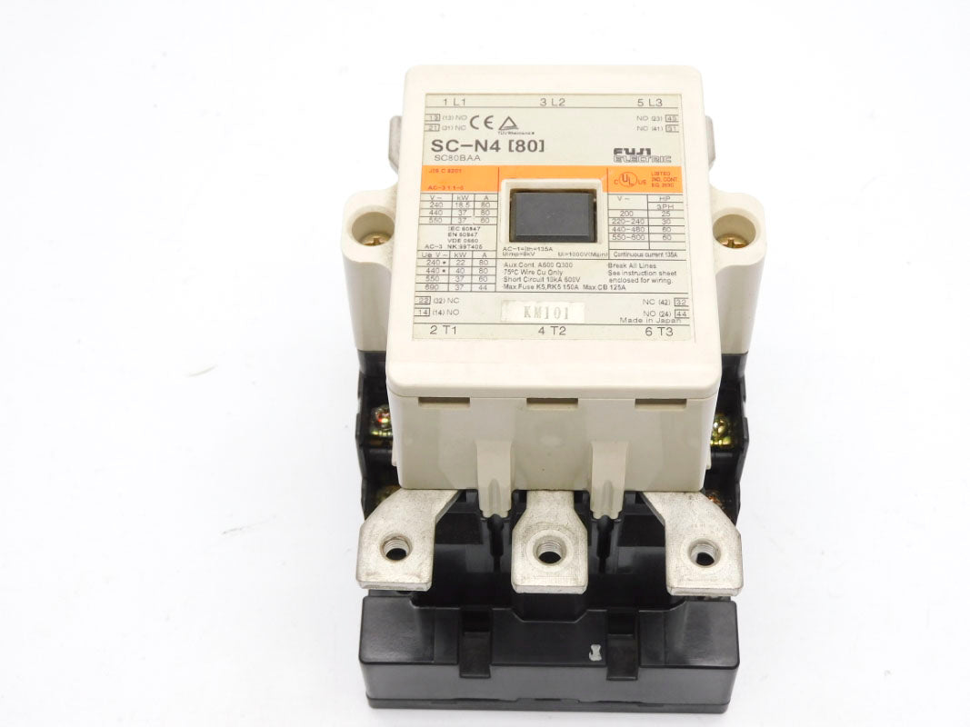 FUJI ELECTRIC SC80BAA SC-N4{80} 220V 80A NSNP
