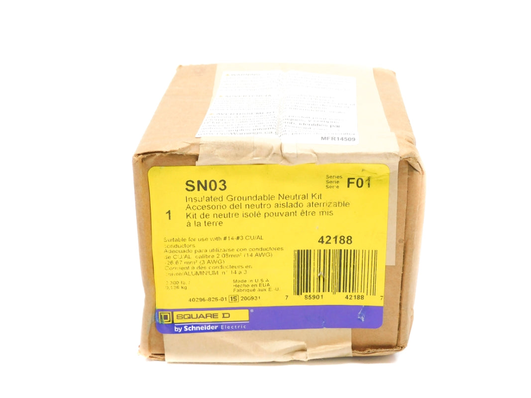 SQUARE D SN03 SER. F01 NSFS