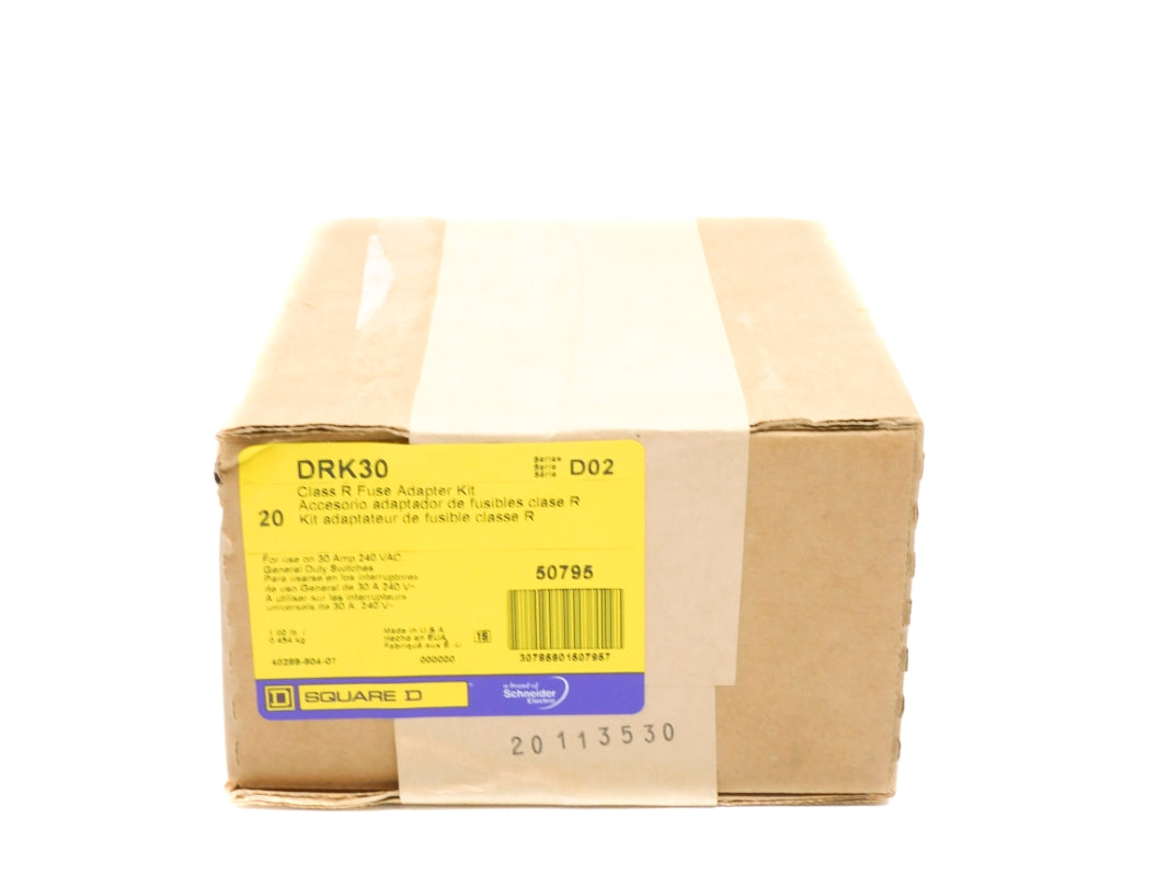 SQUARE D DRK30 SER. D02 240VAC 30A (PKG OF 20) NSFS