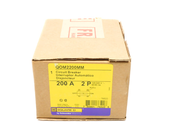SQUARE D QOM2200MM 120/240V 200A  NSFS