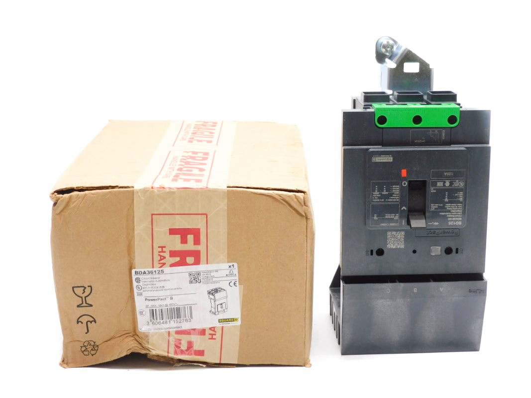 SQUARE D BDA36125 480V 125A NSMP