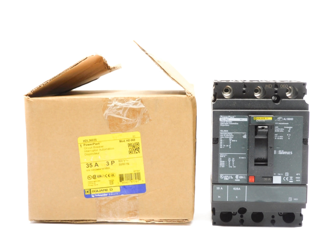 SQUARE D HDL36035 600V 35A NSMP
