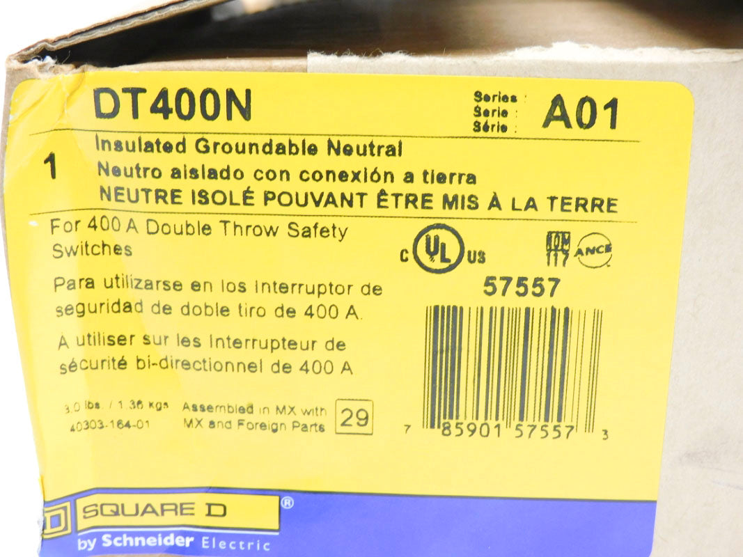 SQUARE D DT400N SER. A01 400A NSMP