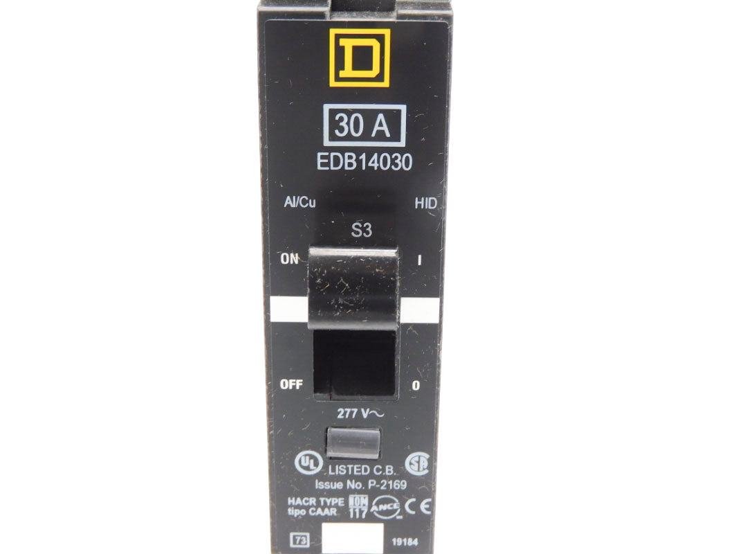 SQUARE D EDB14030 277V 30A NSMP