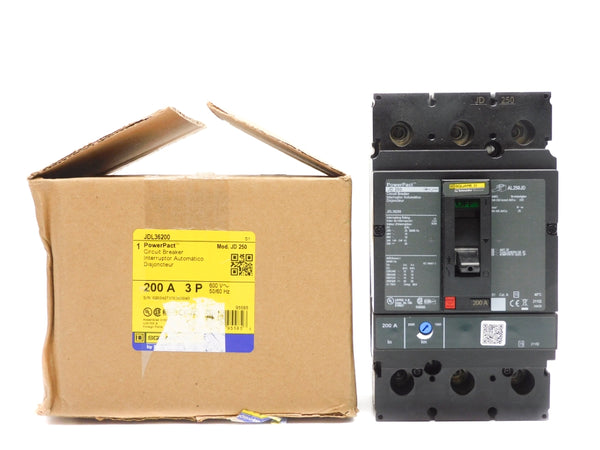 SQUARE D JDL36200 600V 200A NSMP