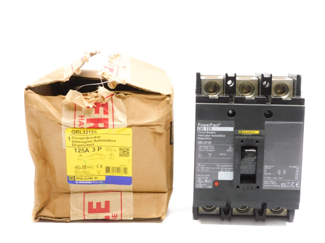 SQUARE D QBL32125 240V 125A NSMP