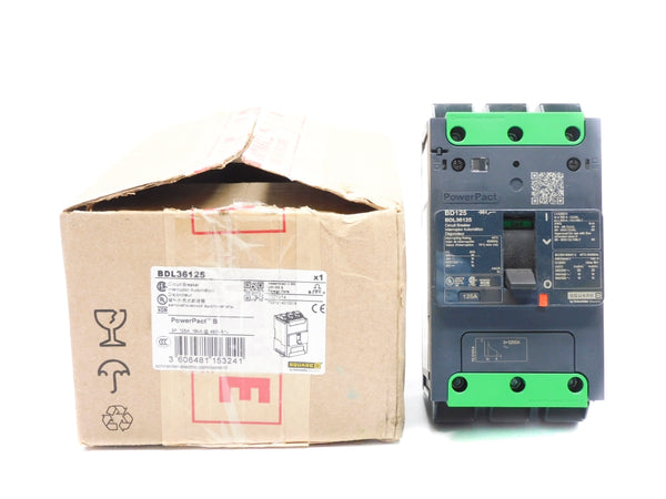 SQUARE D BDL36125 480V 125A NSMP