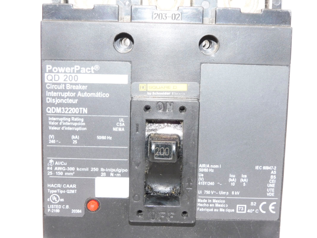 SQUARE D QDM32200TN 200A 240V NSMP