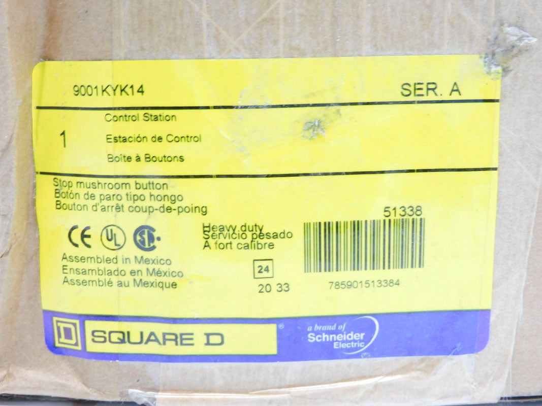 SQUARE D 9001KYK14 SER. A NSMP