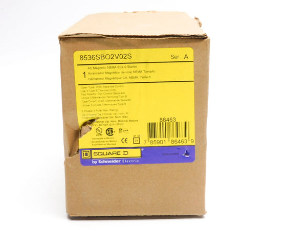 SQUARE D 8536SBO2V02S SER. A 110/120V NSMP