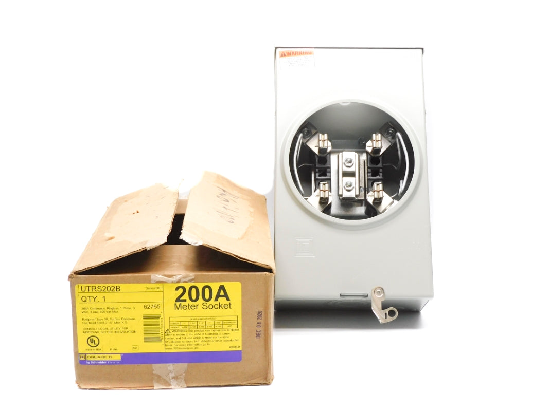 SQUARE D UTRS202B SER. 000 600VAC 200A NSMP