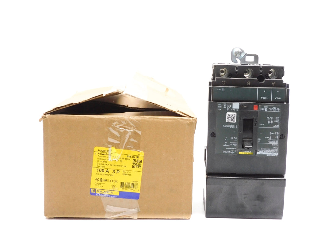 SQUARE D HJA36100 600V 100A NSMP