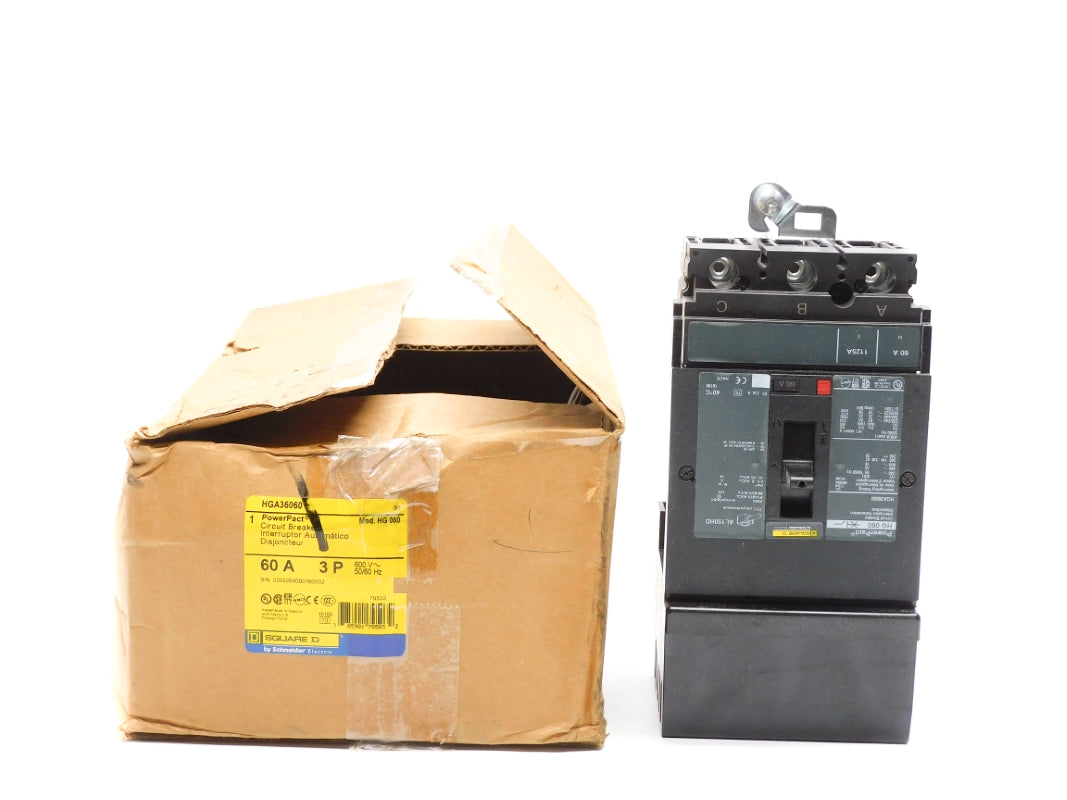 SQUARE D HGA36060 600V 60A NSMP