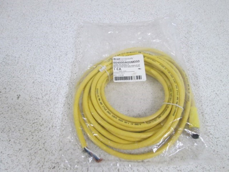 BRAD CONNECTIVITY FEMALE CORD 804000A05M050 * NEW IN BAG *