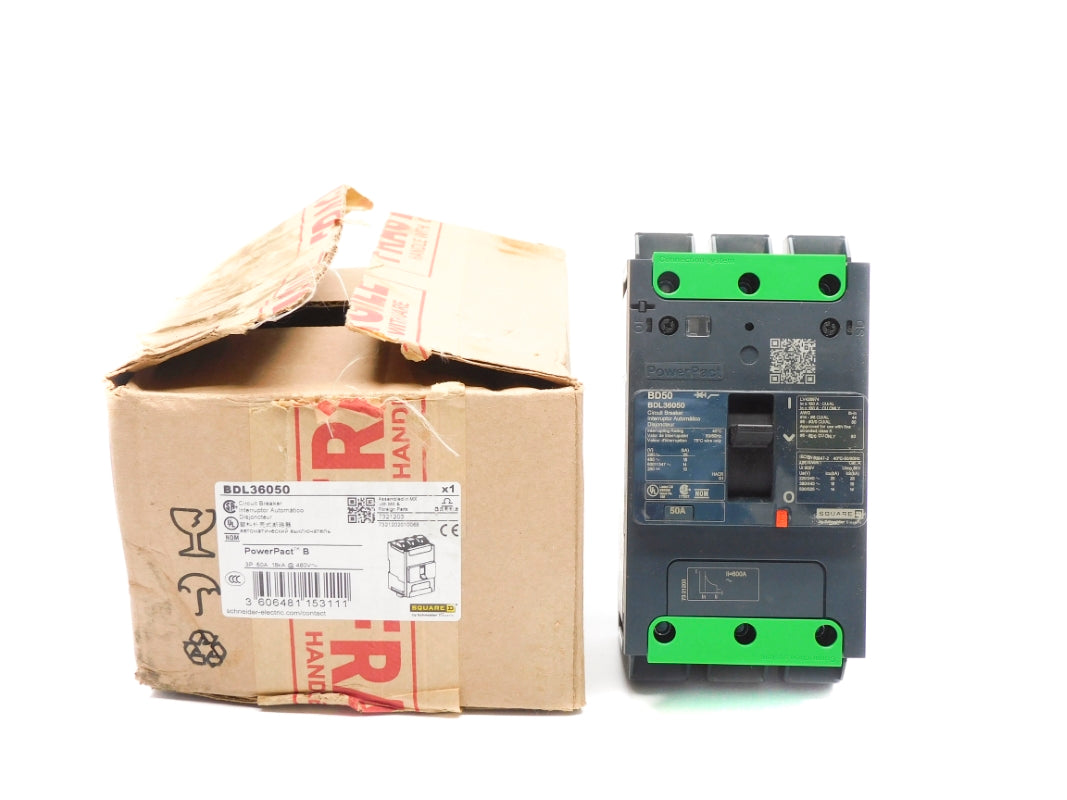 SQUARE D BDL36050 50A 480V NSMP