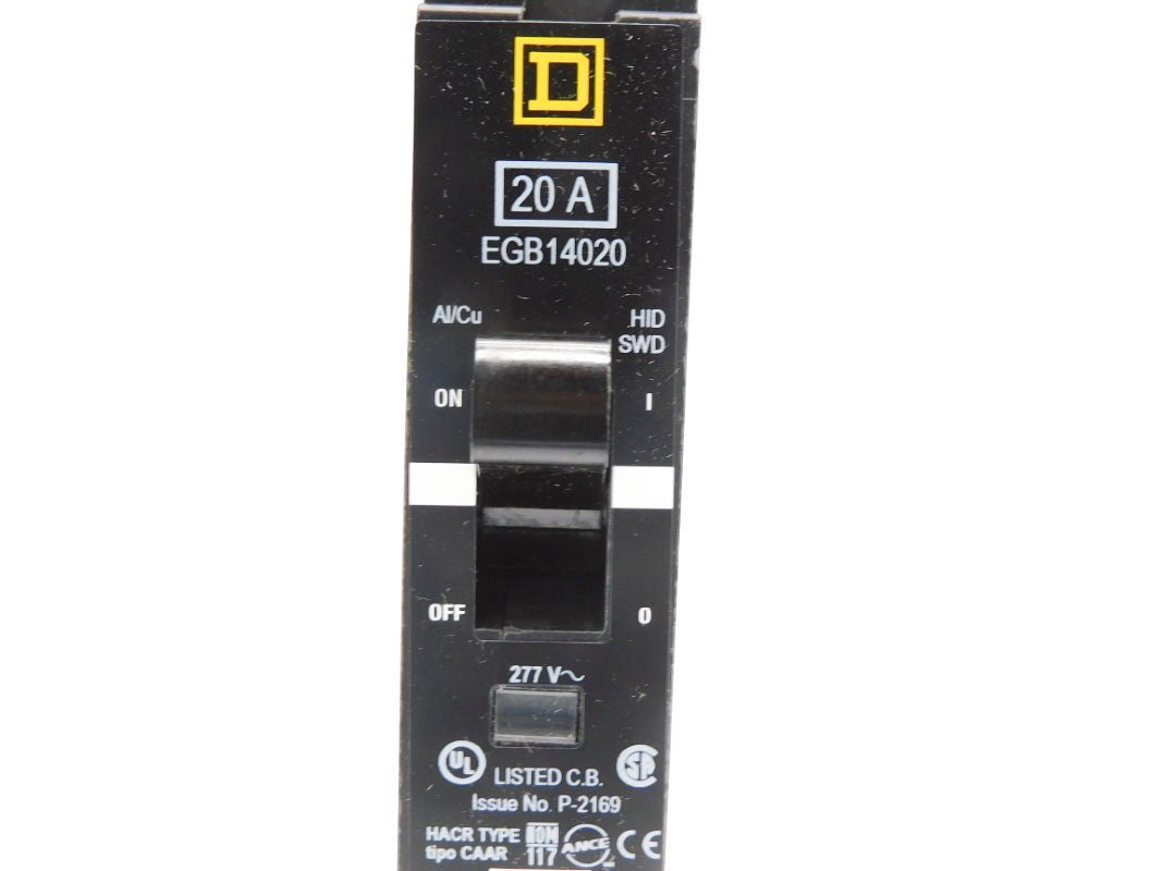 SQUARE D EGB14020 277V 20A NSMP