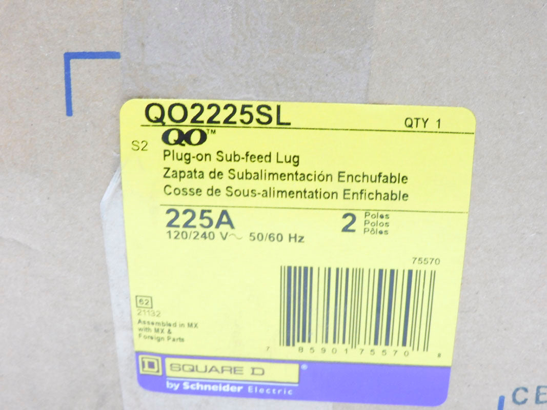 SQUARE D QO2225SL 120/240V 225A NSFS