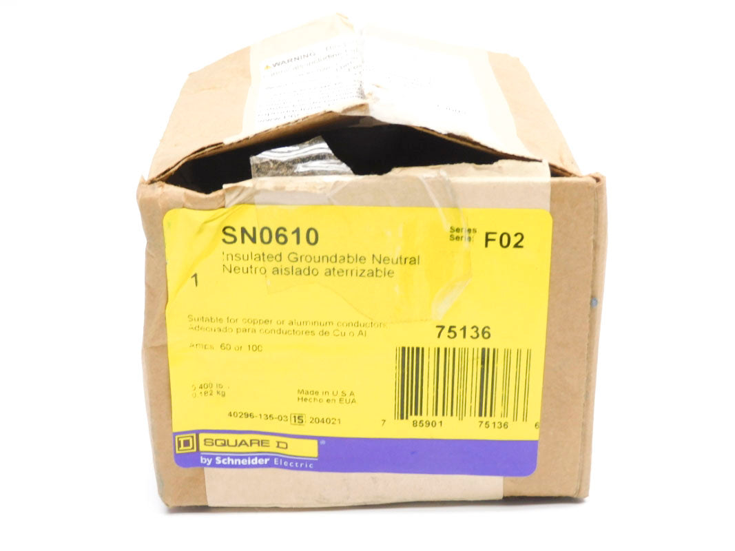 SQUARE D SN0610 SER. F02 60/100A NSMP