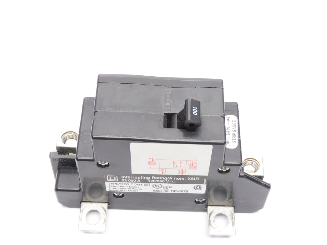 SQUARE D QOM100VH 100A 120/240V UNMP