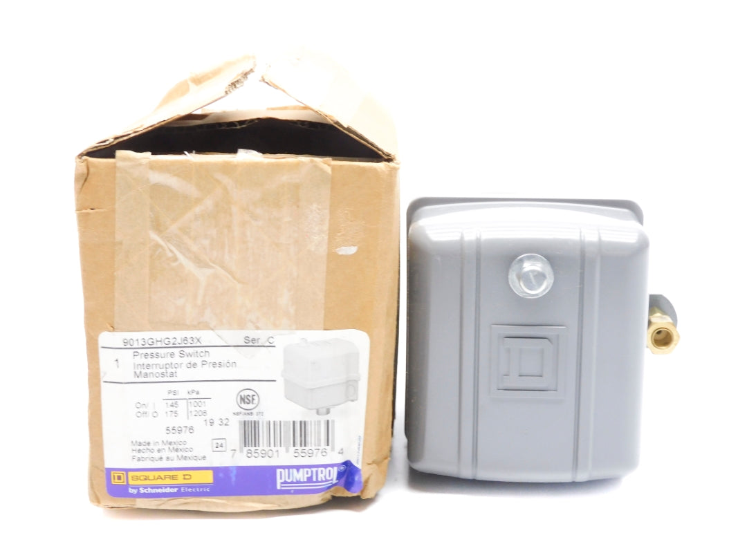 SQUARE D 9013GHG2J63X SER. C 145/175PSI NSMP