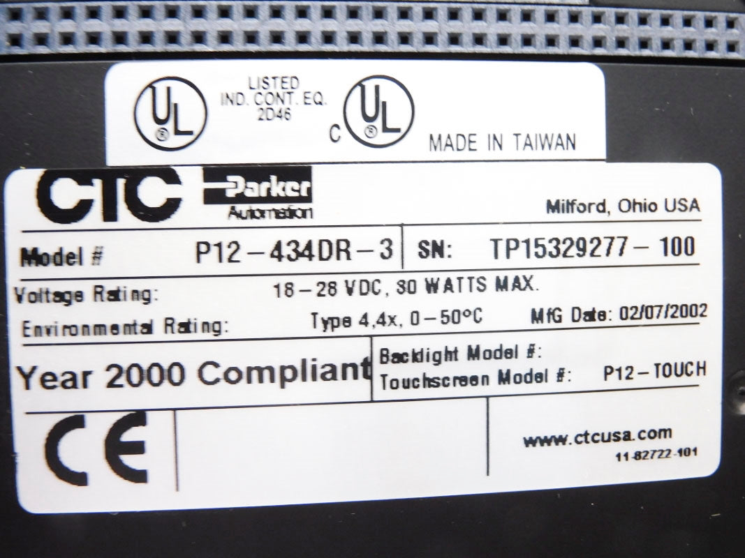 CTC POWERSTATION P12-434DR-3 28VDC NSMP