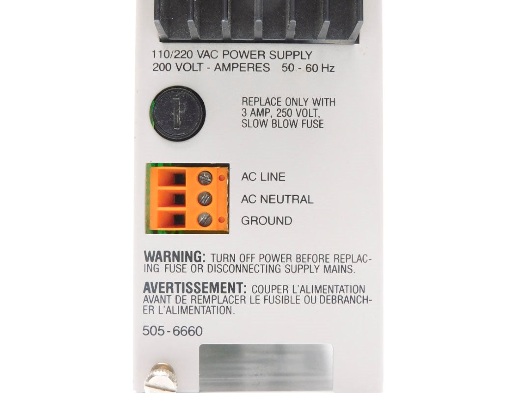 TEXAS INSTRUMENTS 505-6660 110/220VAC 3A UNMP