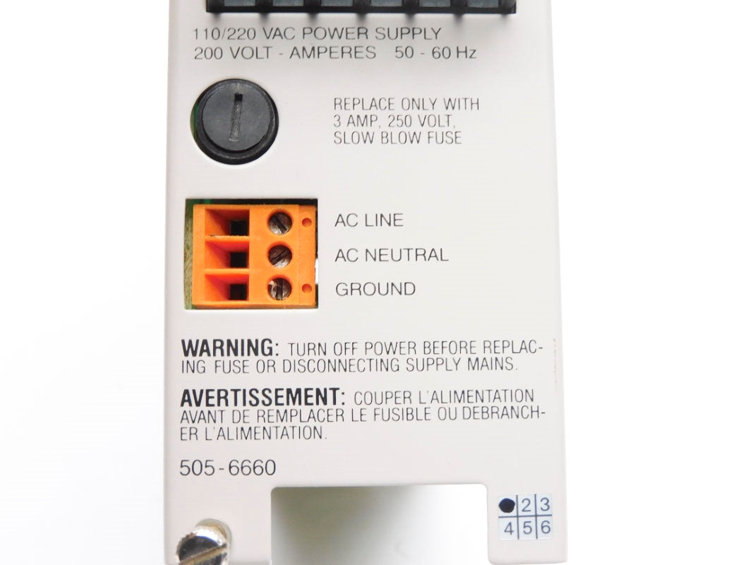 SIEMENS 505-6660 110/220VAC 3A NUPI