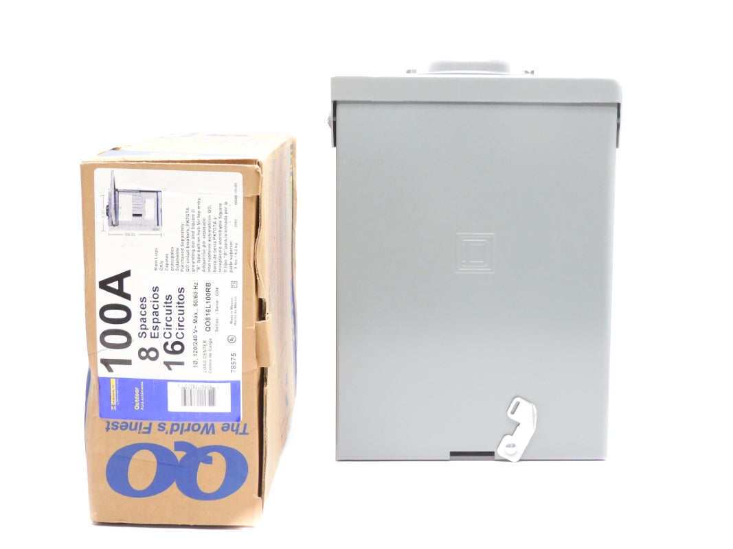 SQUARE D QO816L100RB SER. G04 120/240V 100A NSMP