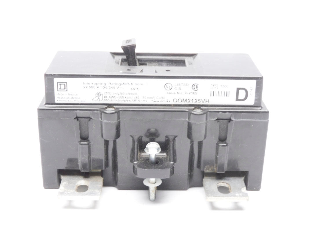 SQUARE D QOM2125VH 125A 120/240V (AS PICTURED) NSMP