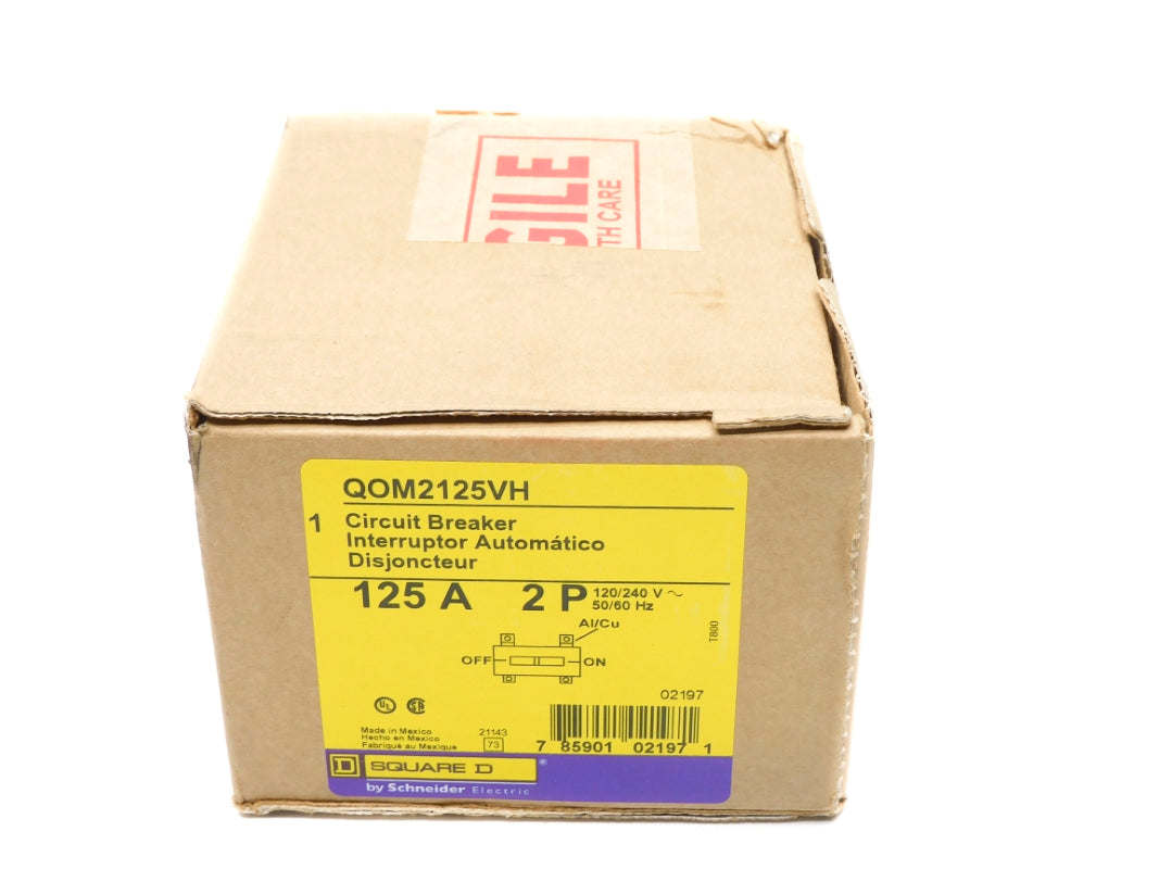 SQUARE D QOM2125VH 120/240V 125A  NSFS
