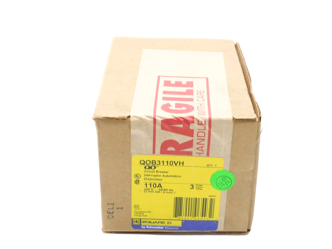 SQUARE D QOB3110VH 240V 110A NSFS