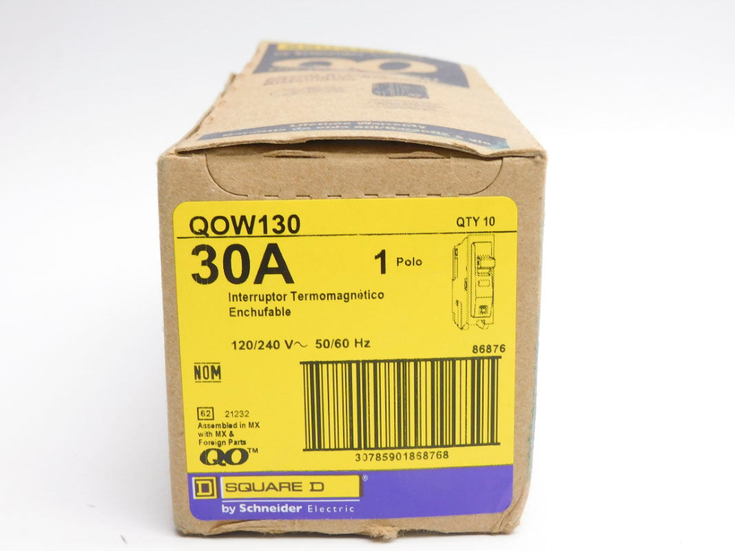 SQUARE D QOW130 30A 120/240V (PKG OF 10) NSMP