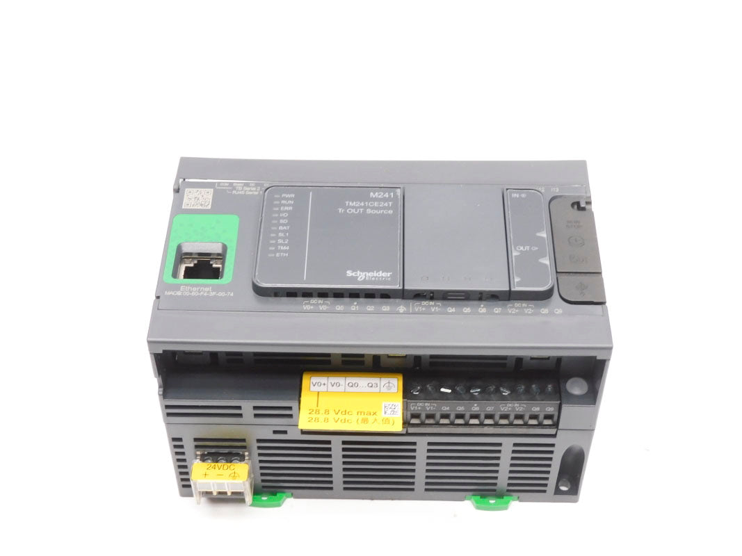 SCHNEIDER ELECTRIC TM241CE24T 24VDC 1.7A NSMP