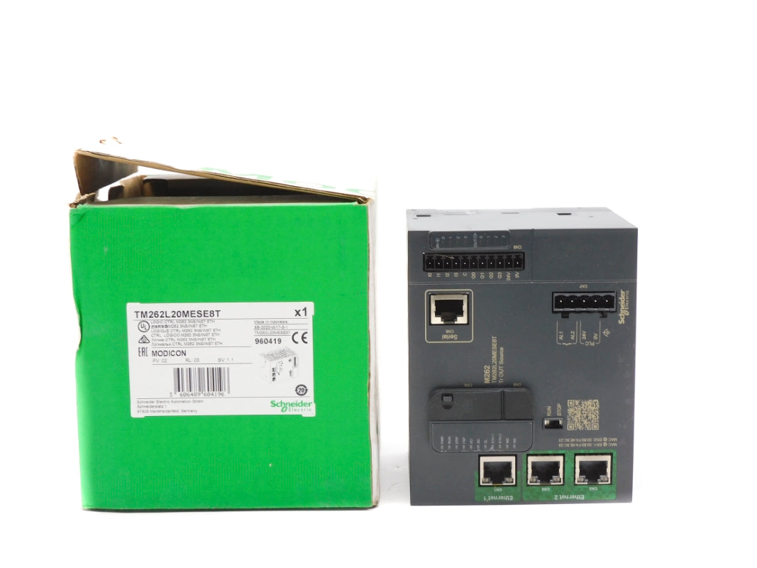 SCHNEIDER ELECTRIC TM262L20MESE8T 24V 3.5A NSMP
