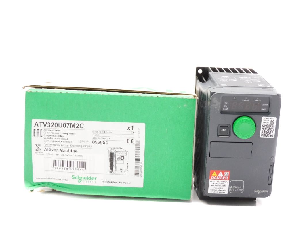 SCHNEIDER ELECTRIC ATV320U07M2C 200-240V 10A NSMP