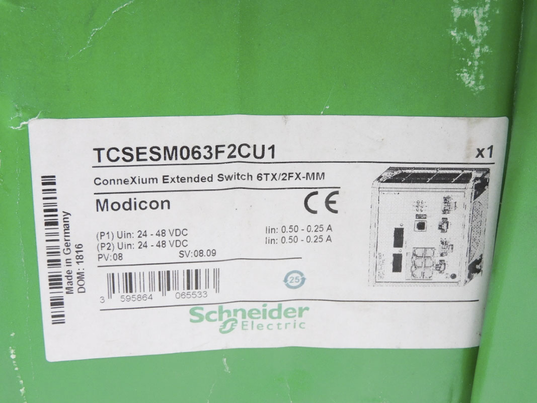 SCHNEIDER ELECTRIC TCSESM063F2CU1 24-48VDC 0.50/.25A NSMP