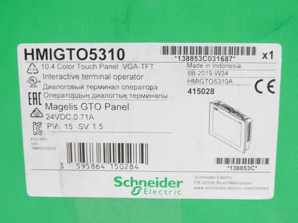 SCHNEIDER ELECTRIC HMIGTO5310 24VDC 0.71A NSMP
