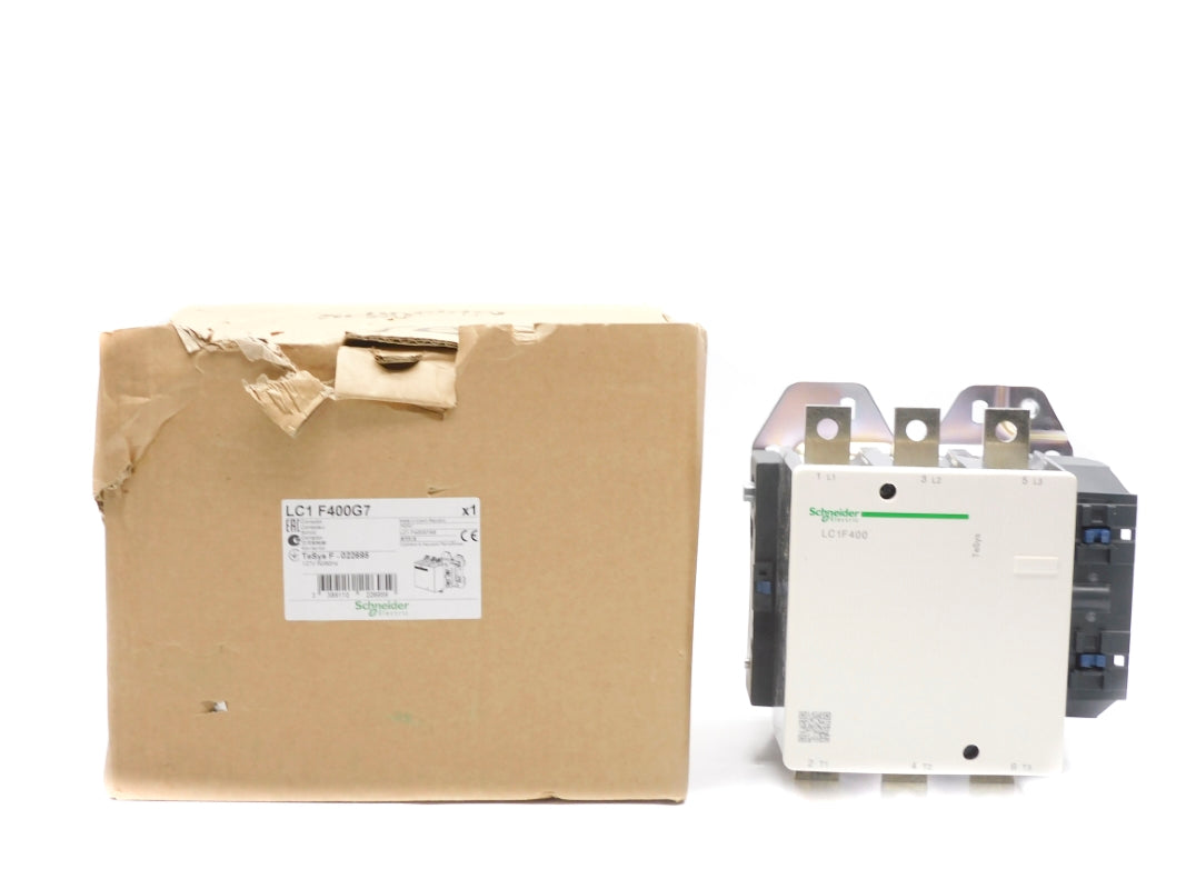 SCHNEIDER ELECTRIC LC1F400G7 127V 500A (AS PICTURED) NSMP