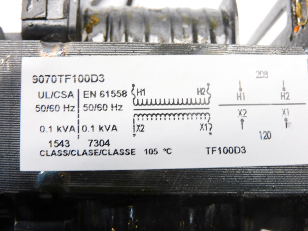 SQUARE D 9070TF100D3 208V NSMP