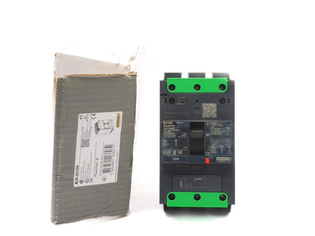 SQUARE D BJL36100 480V 100A NSMP