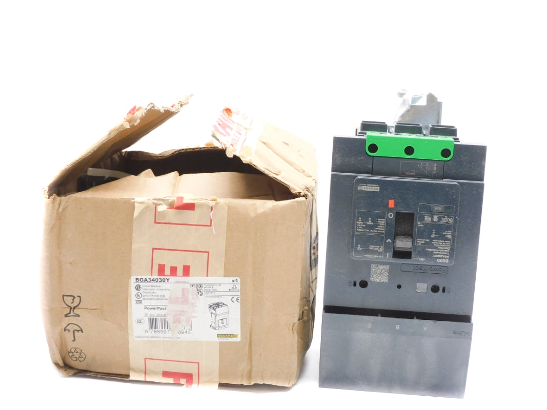 SQUARE D BGA34030Y 30A 480/277V (AS PICTURED) NSMP