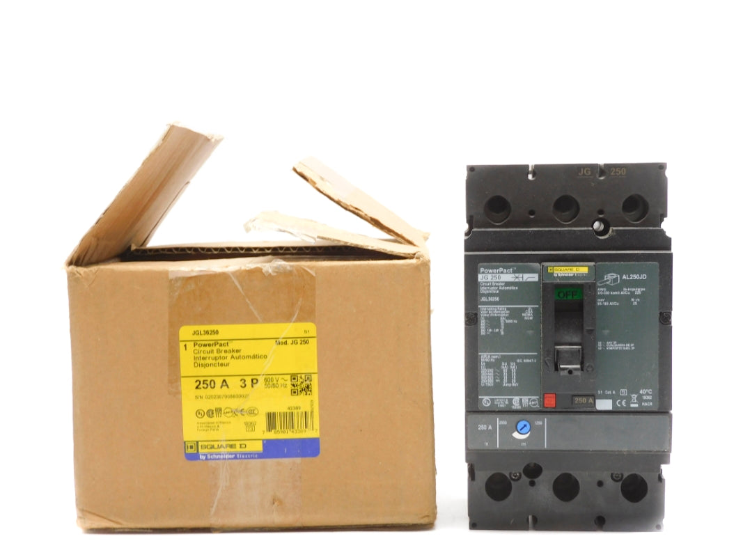SQUARE D JGL36250 600V 250A NSMP